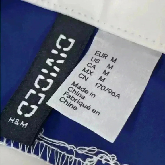 Block Colour Racing Sports Oversized Jacket Motocross Divided Women’s size M H&M - Picture 9 of 16